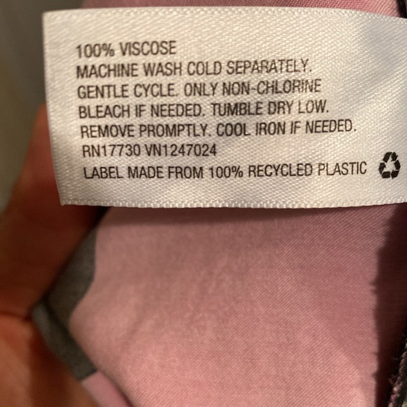 Christopher John Rogers x Target Pink and Black striped dress size 4 - Picture 7 of 7